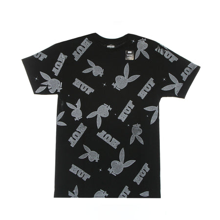 HUF Maglietta Uomo Vvs Pattern Tee X Playboy Black da uomo