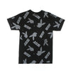 HUF Maglietta Uomo Vvs Pattern Tee X Playboy Black da uomo