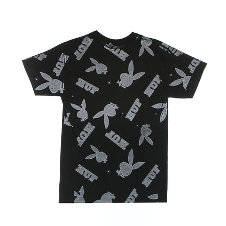 HUF Maglietta Uomo Vvs Pattern Tee X Playboy Black da uomo