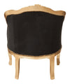 Biscottini Poltrona stile francese Luigi XVI in legno massello di faggio XVI, faggio,