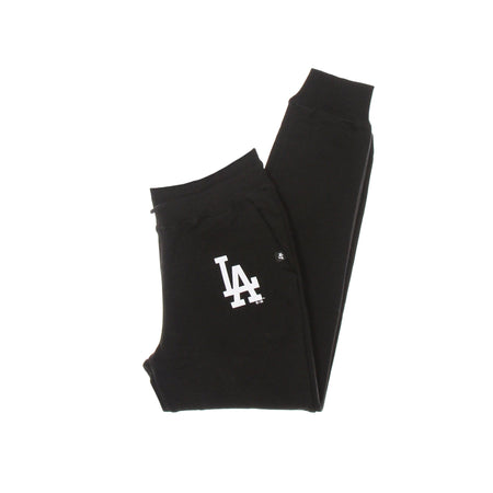 47 BRAND Pantalone Tuta Felpato Uomo Mlb Imprint Burnside Pants Losdod Jet Black da uomo