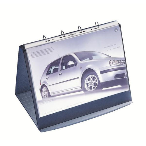 Durable 856939 blocco per lavagne e accessori Libera installazione 360 x 450 mm Grigio (Durable DURASTAR Table Flipchart Stand A3 Landscape Format Grey - 856939)