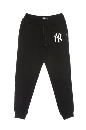 47 BRAND Pantalone Tuta Felpato Uomo Mlb Imprint Burnside Pant Neyyan Jet Black da uomo