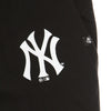 47 BRAND Pantalone Tuta Felpato Uomo Mlb Imprint Burnside Pant Neyyan Jet Black da uomo