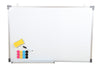 Lavagna Magnetica Xl Struttura Alluminio 40 X 60 Cm + 3 Pennarelli + 12 Magneti