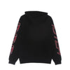 IUTER Felpa Cappuccio Uomo Skeleton Hoodie Black da uomo