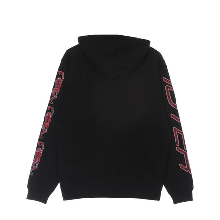 IUTER Felpa Cappuccio Uomo Skeleton Hoodie Black da uomo