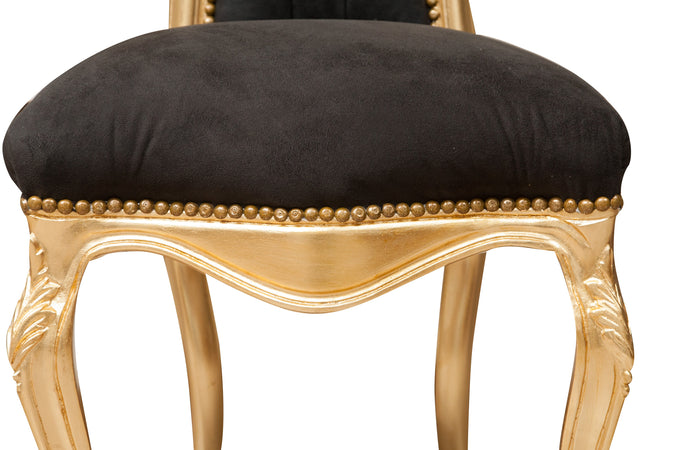 Biscottini Biscottini Poltrona Luigi XVI Faggio Massello Intagliata a Mano Patina Foglia