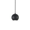 Sospensione Moderna Mr Jack Metallo Nero 1 Luce 7W 3000K Luce Calda Small