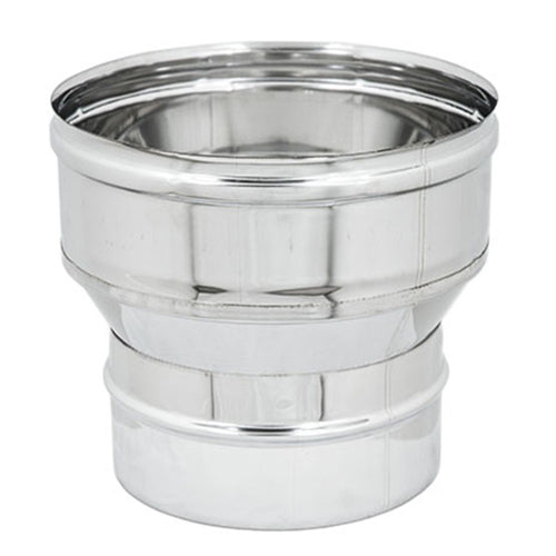 Aumento inox da M 180 a F variabile spessore 6 decimi AISI 304