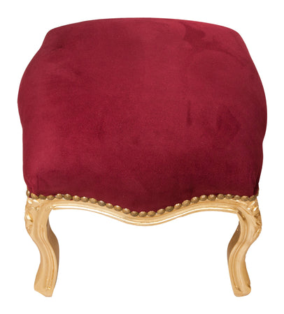 Biscottini Biscottini Panchetto Poggiapiedi Stile Luigi XVI Faggio Massello Intaglio