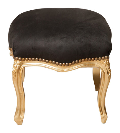 Biscottini Biscottini Panchetto Poggiapiedi Luigi XVI Faggio Massello Intagliato Foglia