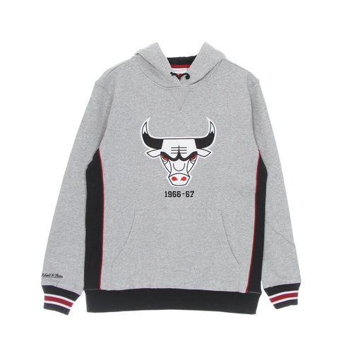 MITCHELL & NESS Felpa Cappuccio Uomo Nba Pinnacle Heavyweight Fleece Hoodie Hardwood Classics Chibul Original Team Colors da uomo