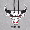 MITCHELL & NESS Felpa Cappuccio Uomo Nba Pinnacle Heavyweight Fleece Hoodie Hardwood Classics Chibul Original Team Colors da uomo