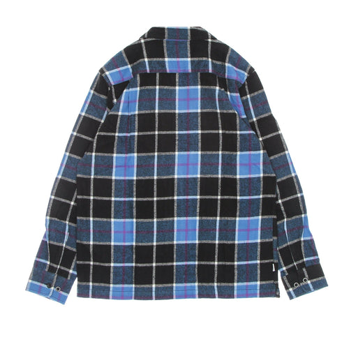 OBEY Camicia Manica Lunga Uomo Sully L/s Woven Wovens Black Multi da uomo