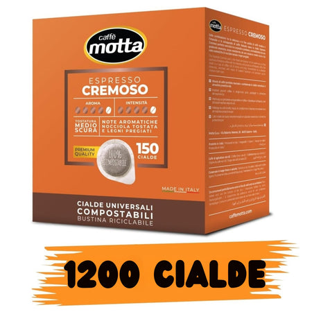 Motta Caffè Cialde 44mm Miscela Espresso Cremoso Box (150pz)