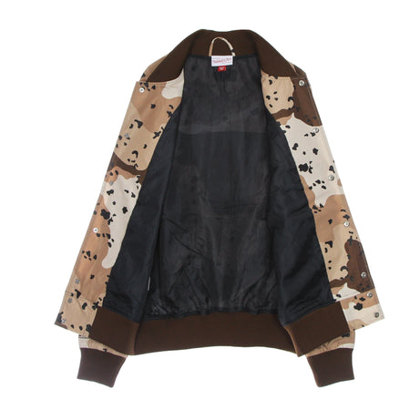 MITCHELL &amp; NESS Giubbotto Bomber Uomo Nba Camo Reflective Jacket Chibul Camo/original Team Colors da uomo