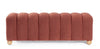 Panca Zora struttura in MDF rivestimento in poliestere effetto boucle'
