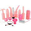 Mega Kit del Piacere 12 pezzi Vibratori Sex Toys Assortiti Rosa