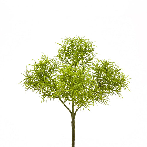 Ramo verde  artificiale Tillandsia Bell per decorazioni floreali H 30