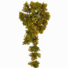 Ramo pendente di muschio lichene artificiale per decorazione floreale H 38 cm