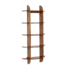 Mensola West Wood struttura in legno di mango per interno
