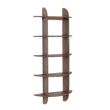 Mensola "West Wood" struttura in legno di mango per interno