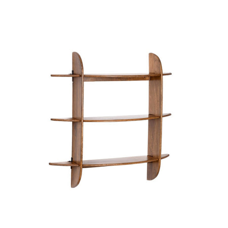 Mensola "West Wood" struttura in legno di mango per interno