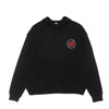 SANTA CRUZ Felpa Leggera Cappuccio Uomo Hollow Ring Dot Hood Black da uomo