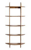 Mensola West Wood struttura in legno di mango per interno