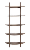 Mensola West Wood struttura in legno di mango per interno