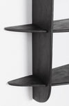 Mensola West Wood struttura in legno di mango per interno