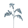 Ramo decorativo Nandina con Paillettes metalizzate per composizioni floreali, da 83 cm