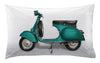 Coppia di federe set di 2 federe stampa digitale 100% cotone made in italy VESPA