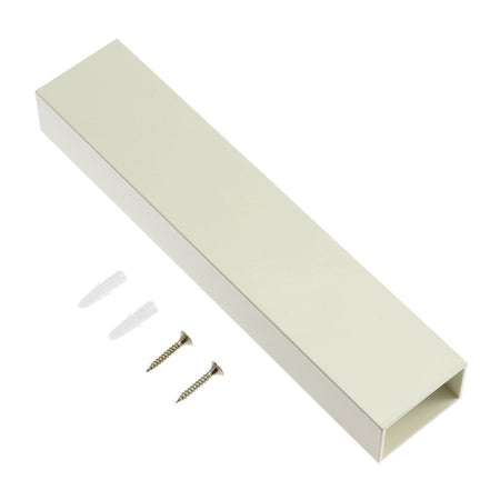 Supporto per salici o rami luminosi in alluminio bianco per decorazioni natalizie