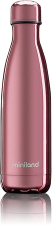 Miniland Bottiglia Termica In Finitura Cromata Rose - 500ml