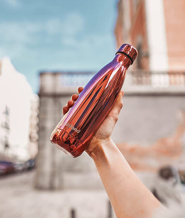 Miniland Bottiglia Termica In Finitura Cromata Rose - 500ml