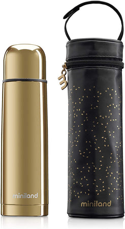 89256 - Miniland Thermos Deluxe Oro - 500 ml
