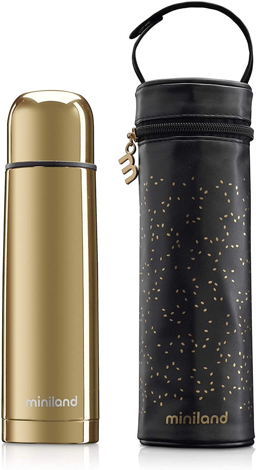 89256 - Miniland Thermos Deluxe Oro - 500 ml