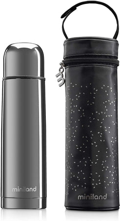 89255 - Miniland Thermos Deluxe Argento - 500 ml