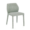 Sedia Libby struttura e gambe in acciaio rivestimento in polietere da interno