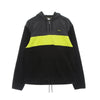 FILA Felpa Cappuccio Uomo Perry Fleece Half Zip Hoodie Black/asphalt/sulphur Spring da uomo