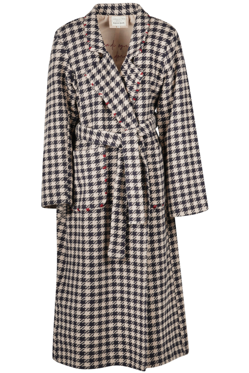 ALESSIA SANTI Alessia Santi - Cappotto - 461587 - Blu/Beige da donna