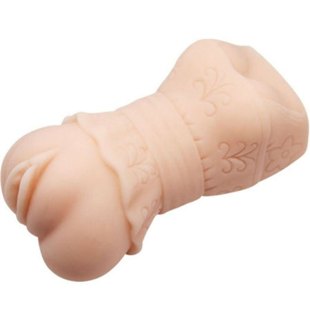 Masturbatore uomo mini vagina realistica e seno Vagina Water Skin Style 2