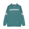 INDEPENDENT Felpa Cappuccio Uomo B/c Groundwork Hoodie Bristol Blue da uomo