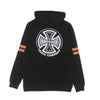 INDEPENDENT Felpa Cappuccio Uomo B/c Groundwork Hoodie Black da uomo