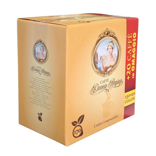 Borbone Caffè Donna Regina Box Cialde 150+20 pz Miscela Forte