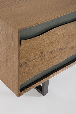 Mobile porta TV "Garwood" in legno MDF impiallacciato per interno
