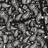 SANTA CRUZ Giacca Coach Jacket Donna Screaming Paisley Jacket Black/white da donna