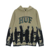 HUF Felpa Cappuccio Uomo Hartford Tiedye Po Hoodie Tan da uomo